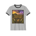 The Twisted Sisters Shumway Family Rebellion Poster T-Shirt | Mountain Lightning Scene