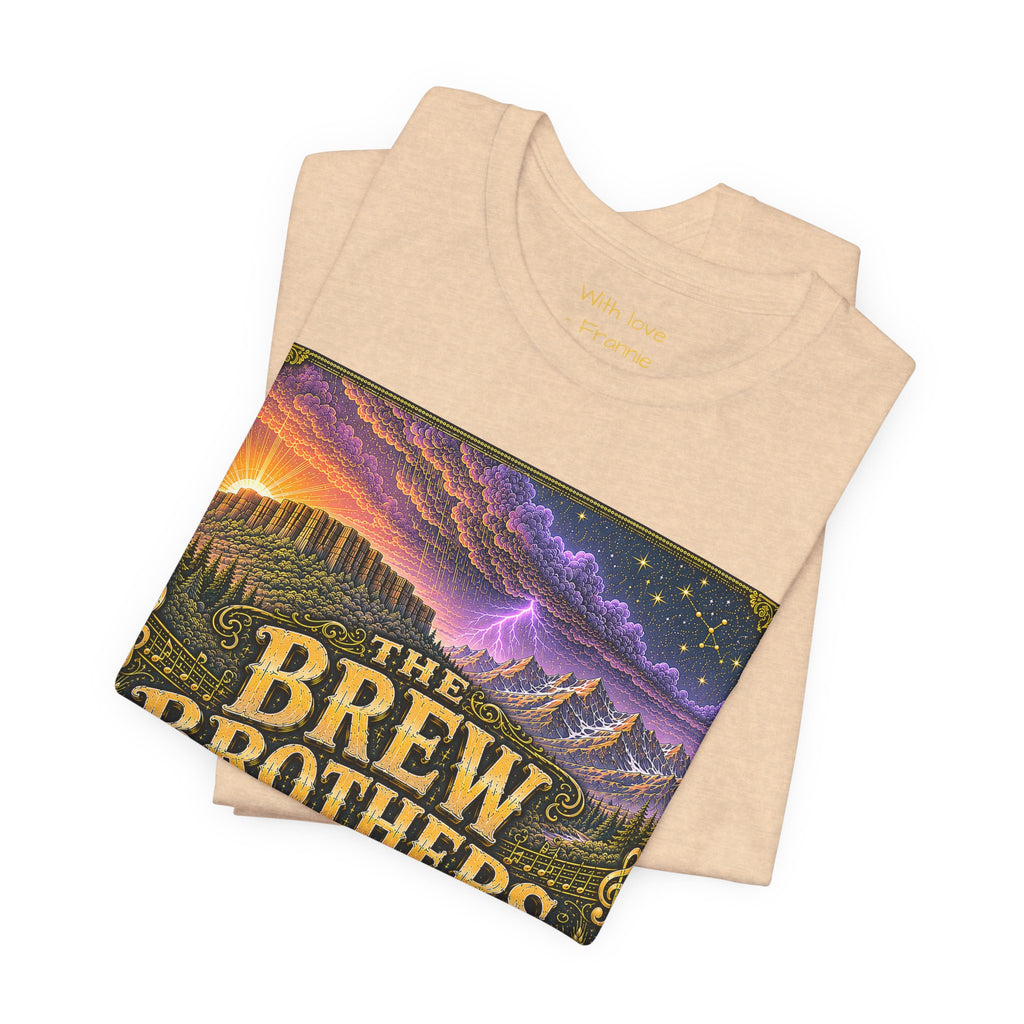 Brew Brother - Family Rebellion tour tee | Concert Poster T-shirt, Acoustic Folk Design