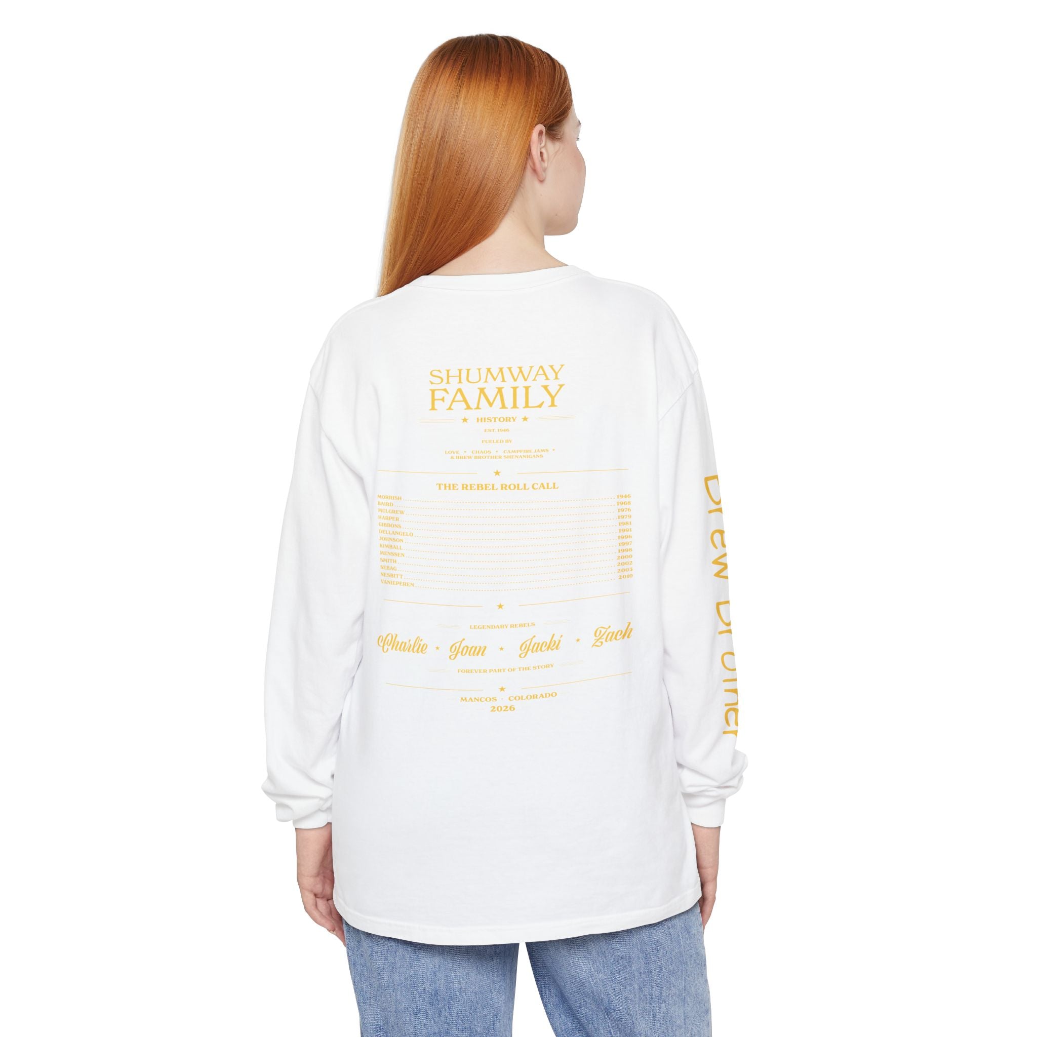 Brew Brother - Family Rebellion Tour Long Sleeve Shirt | Band Poster Tee