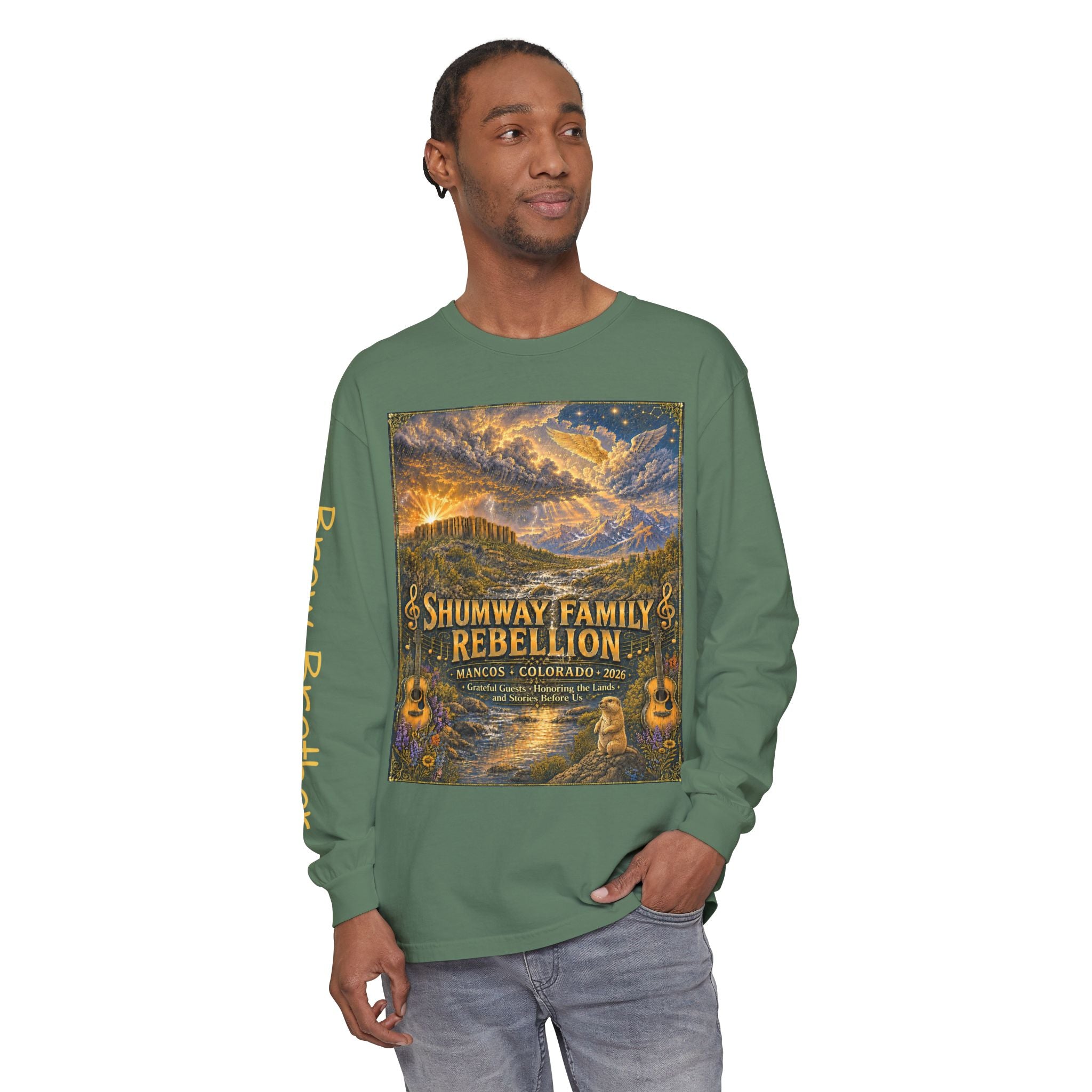 Brew Brother - Family Rebellion Tour Long Sleeve Shirt | Band Poster Tee