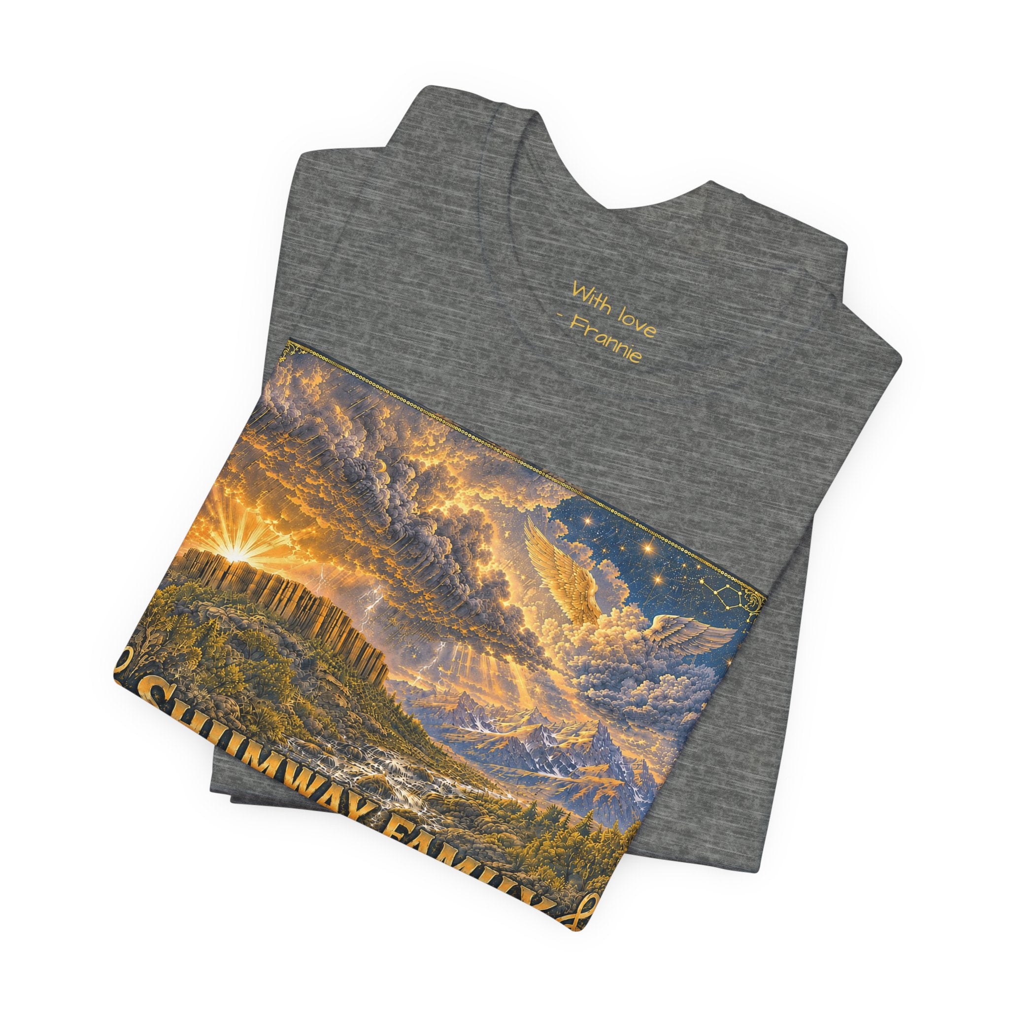 Shumway by Birth Family Rebellion tour tee | Concert Poster T-shirt, Acoustic Folk Design