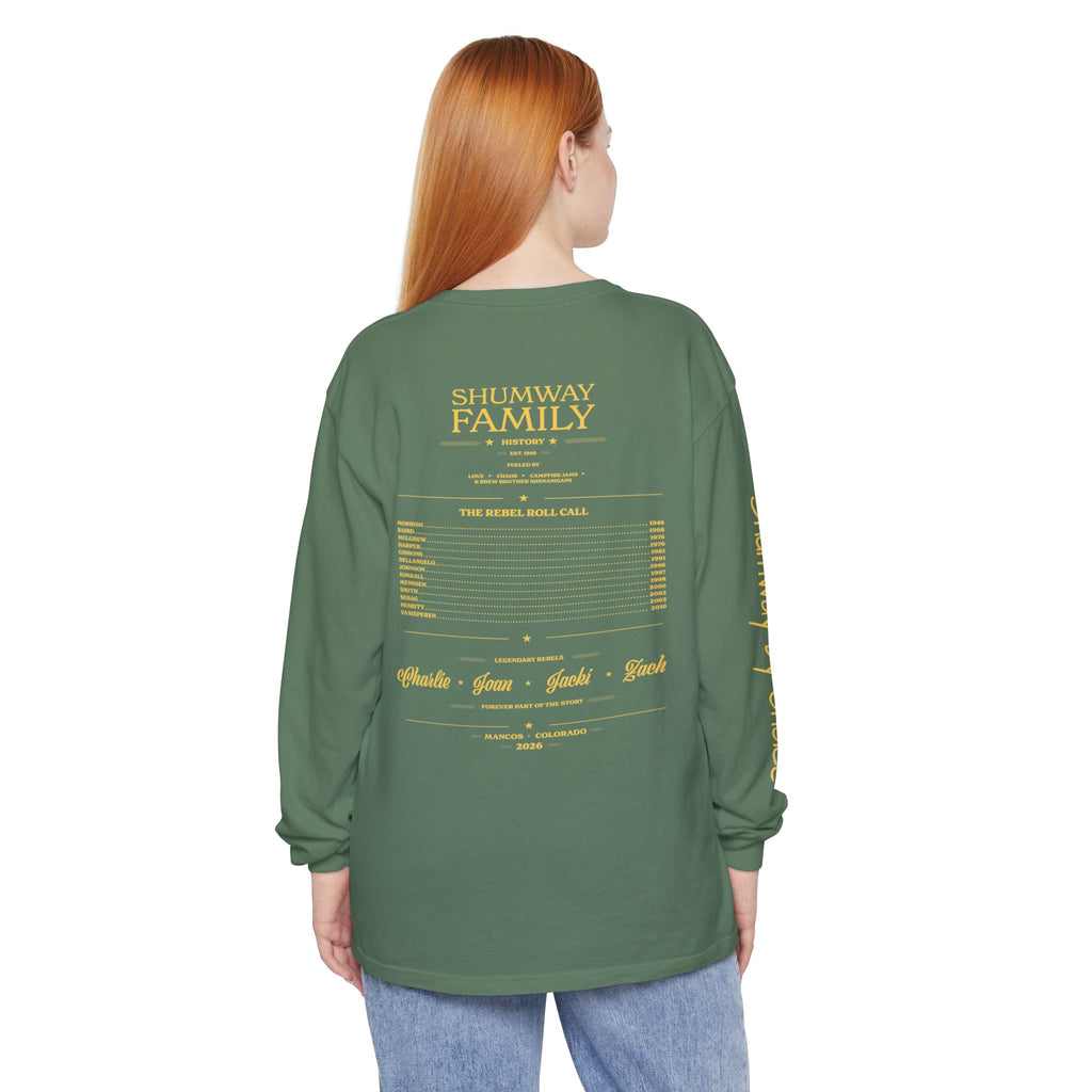 Shumway by Choice Family Rebellion Tour Long Sleeve Shirt | Band Poster Tee