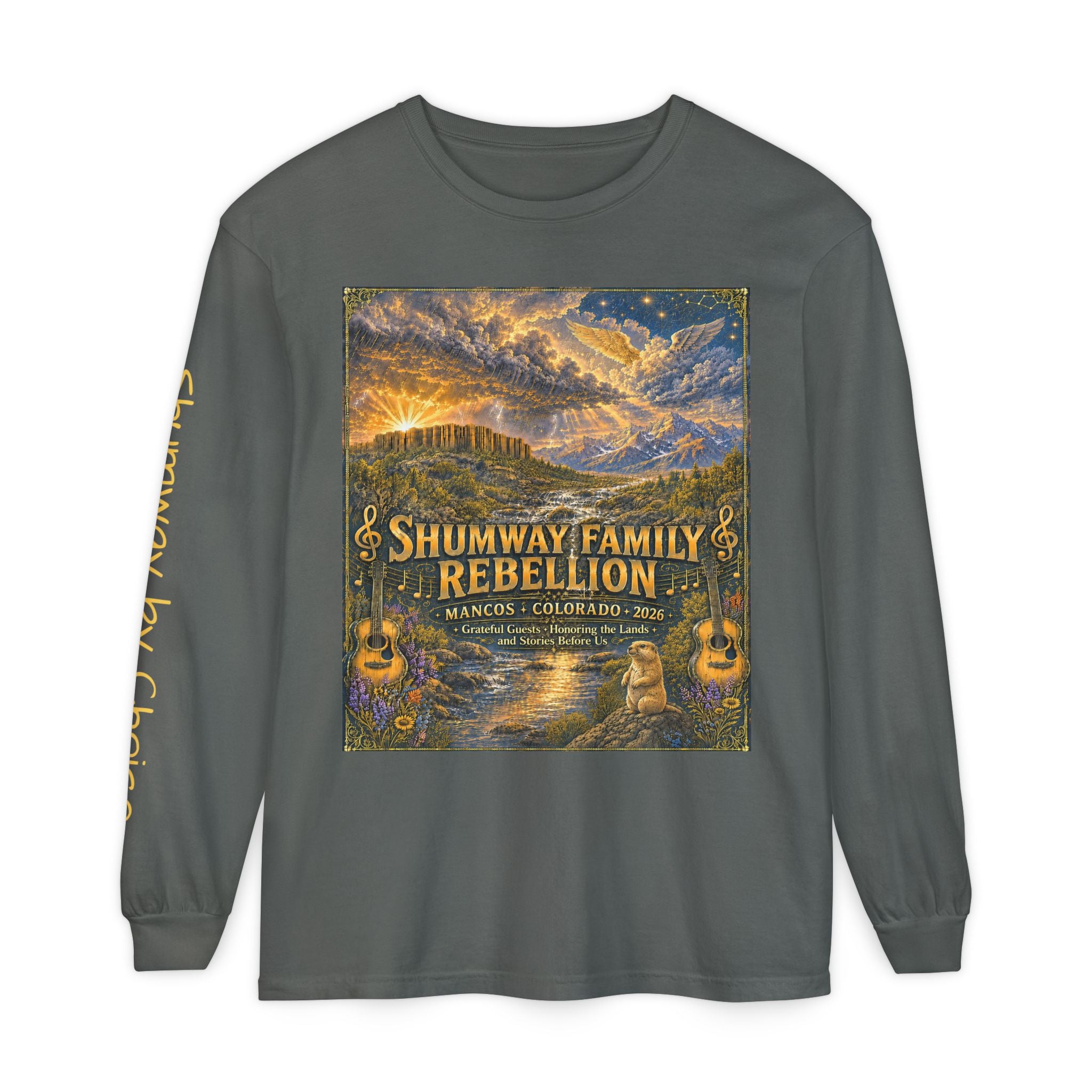 Shumway by Choice Family Rebellion Tour Long Sleeve Shirt | Band Poster Tee