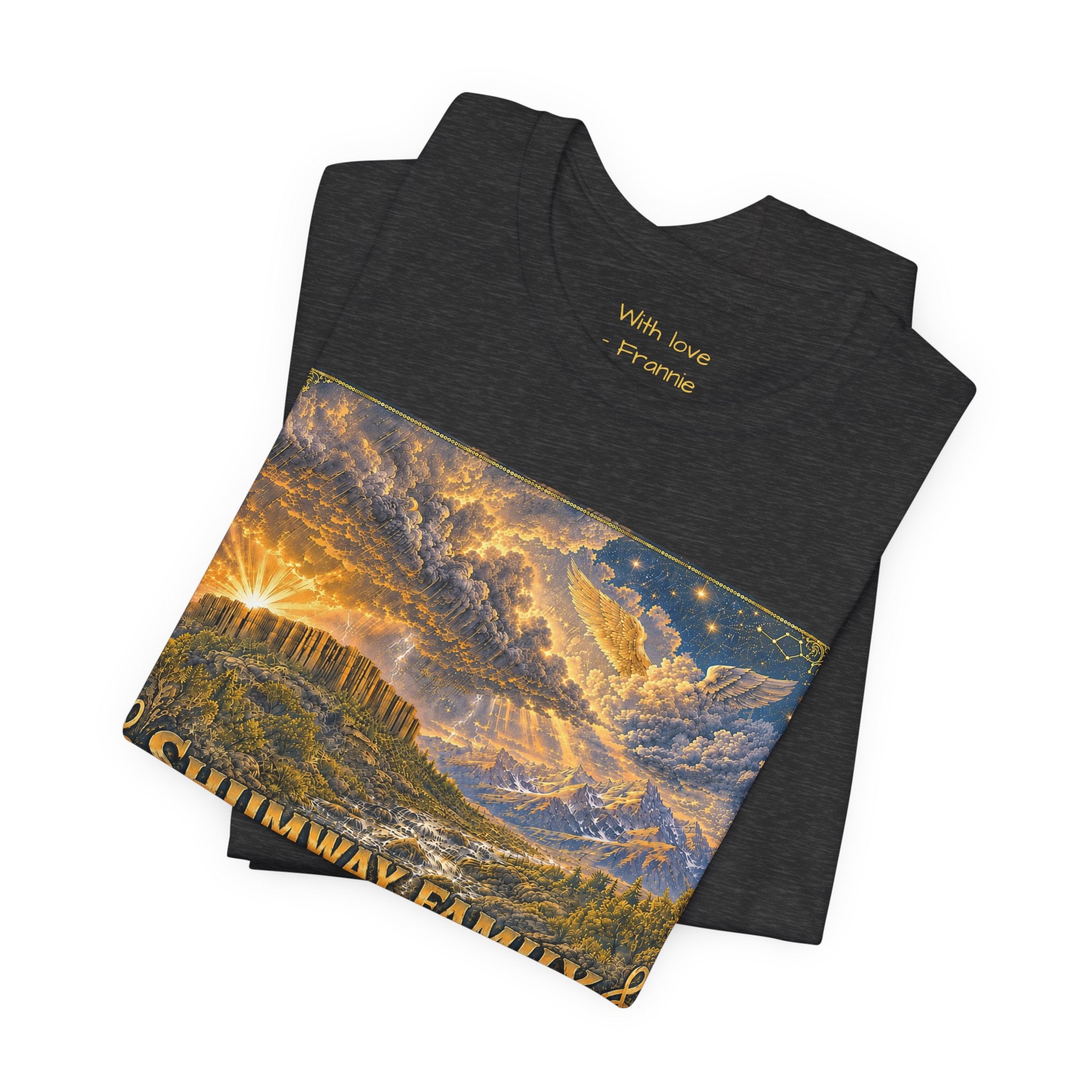 Shumway by Choice Family Rebellion tour tee | Concert Poster T-shirt, Acoustic Folk Design