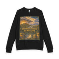 Shumway Family Rebellion Crewneck Sweater | Mountain Lake Concert Poster Design