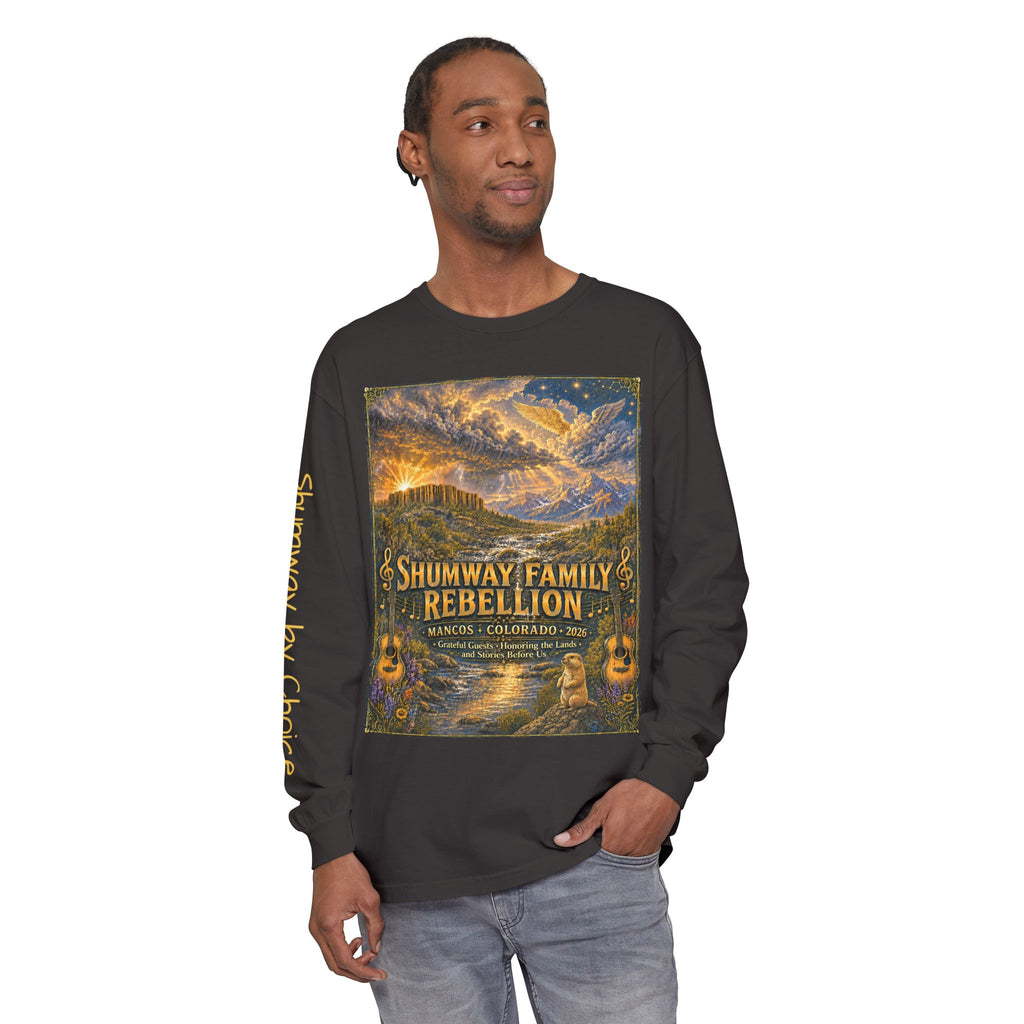 Shumway by Choice Family Rebellion Tour Long Sleeve Shirt | Band Poster Tee