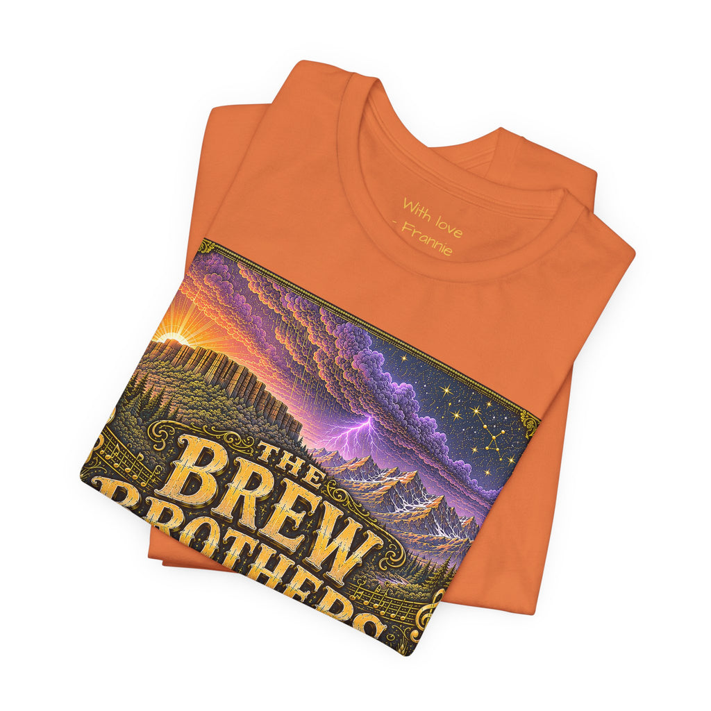 Brew Brother - Family Rebellion tour tee | Concert Poster T-shirt, Acoustic Folk Design