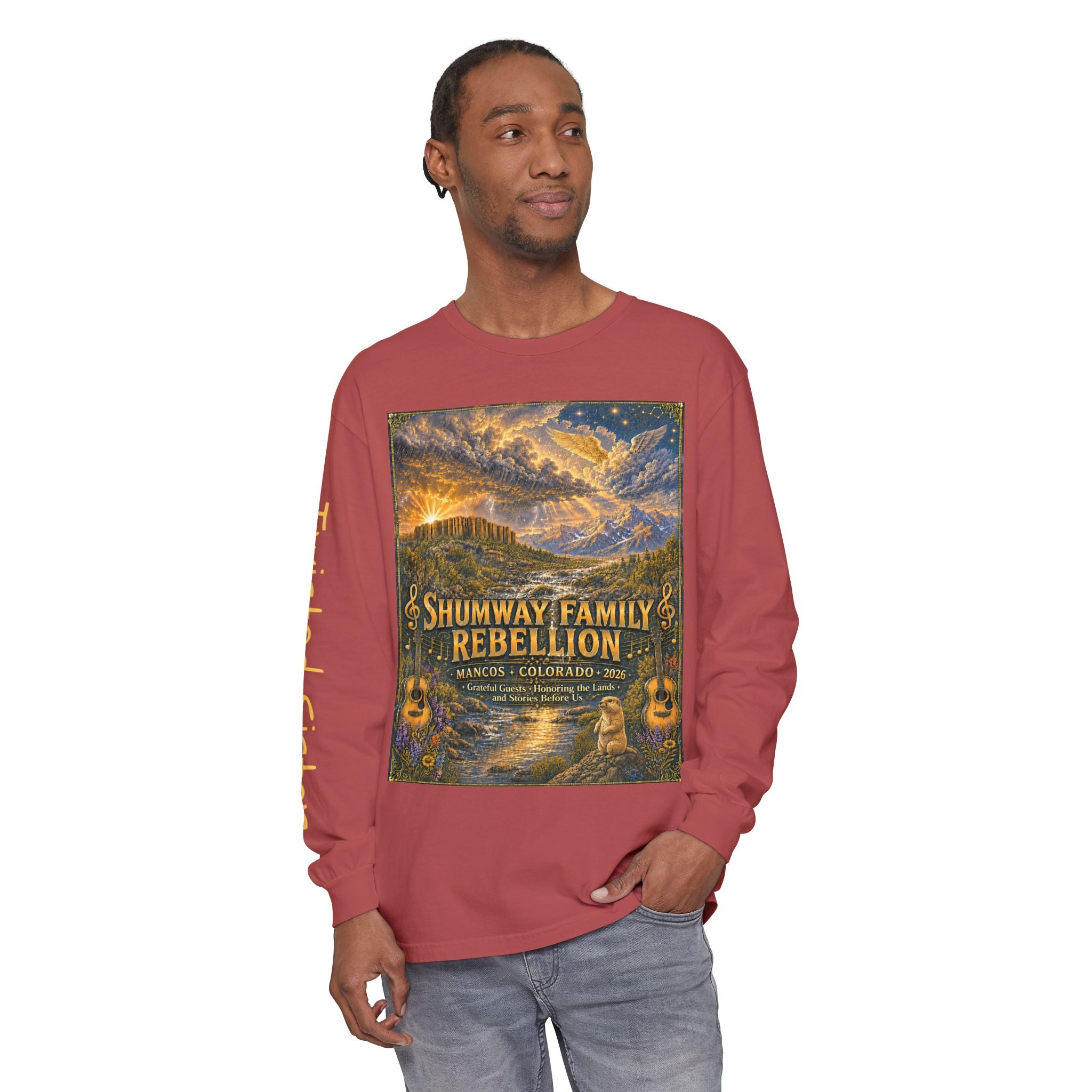 Twisted Sister - Shumway by Choice Family Rebellion Tour Long Sleeve Shirt | Band Poster Tee