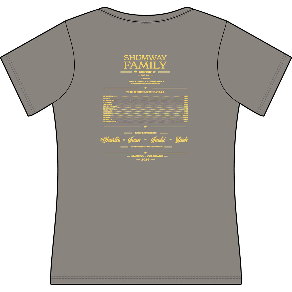 Shumway Family Rebellion Poster Tee