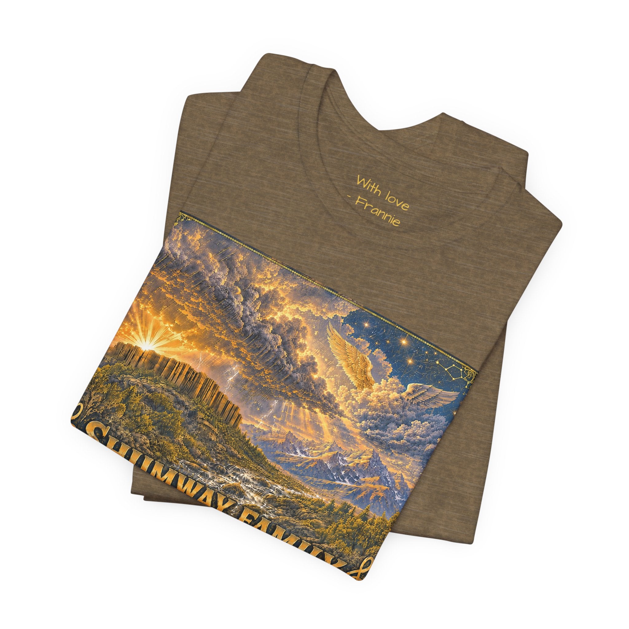 Shumway by Birth Family Rebellion tour tee | Concert Poster T-shirt, Acoustic Folk Design