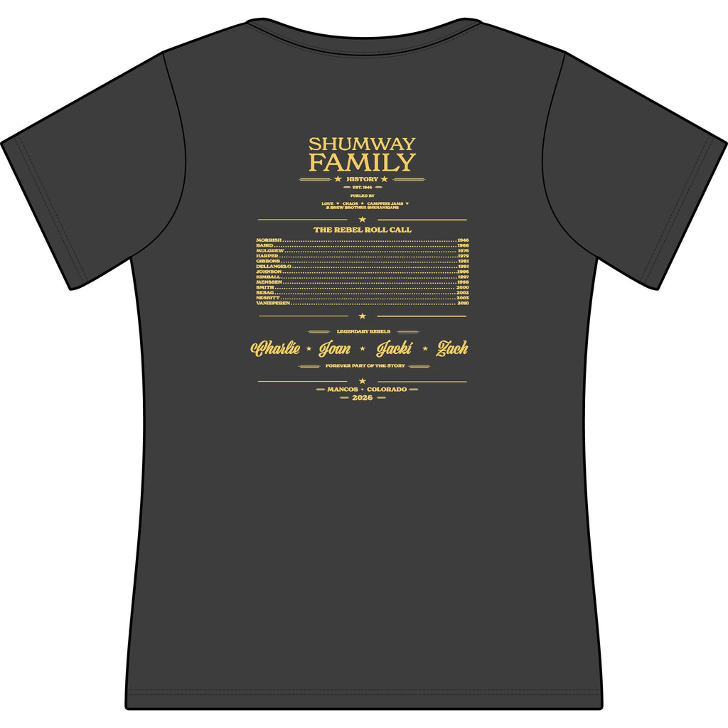 The Twisted Sisters Shumway Family Rebellion Poster Tee