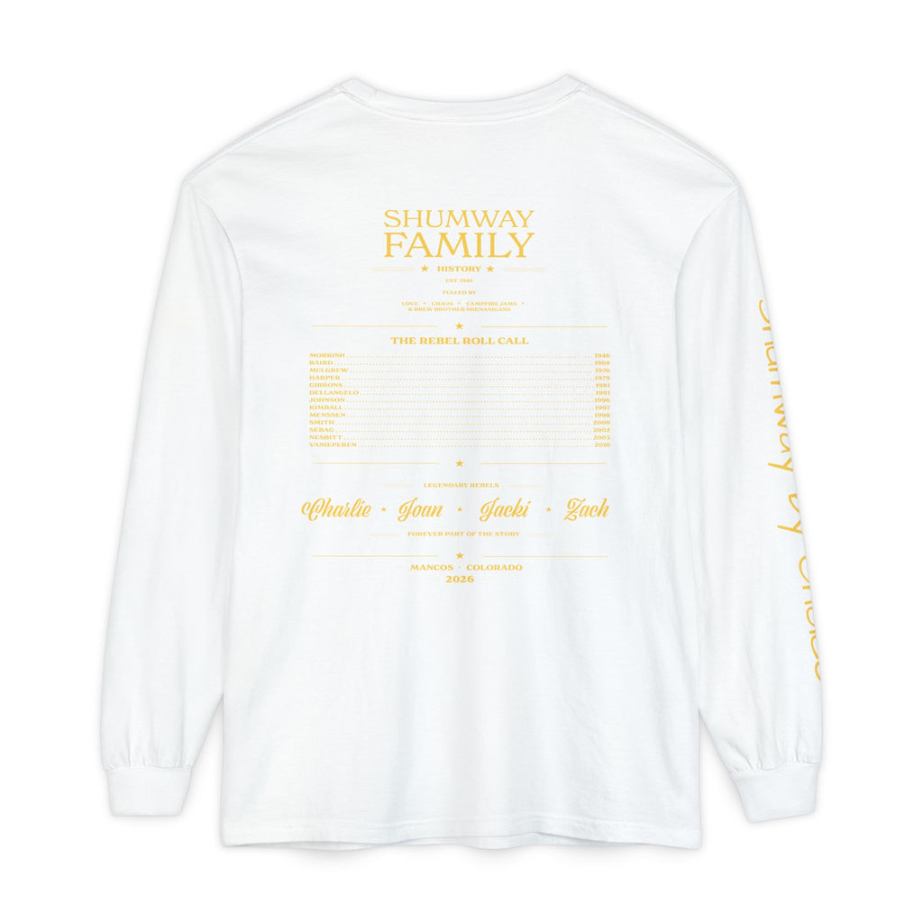 Shumway by Choice Family Rebellion Tour Long Sleeve Shirt | Band Poster Tee