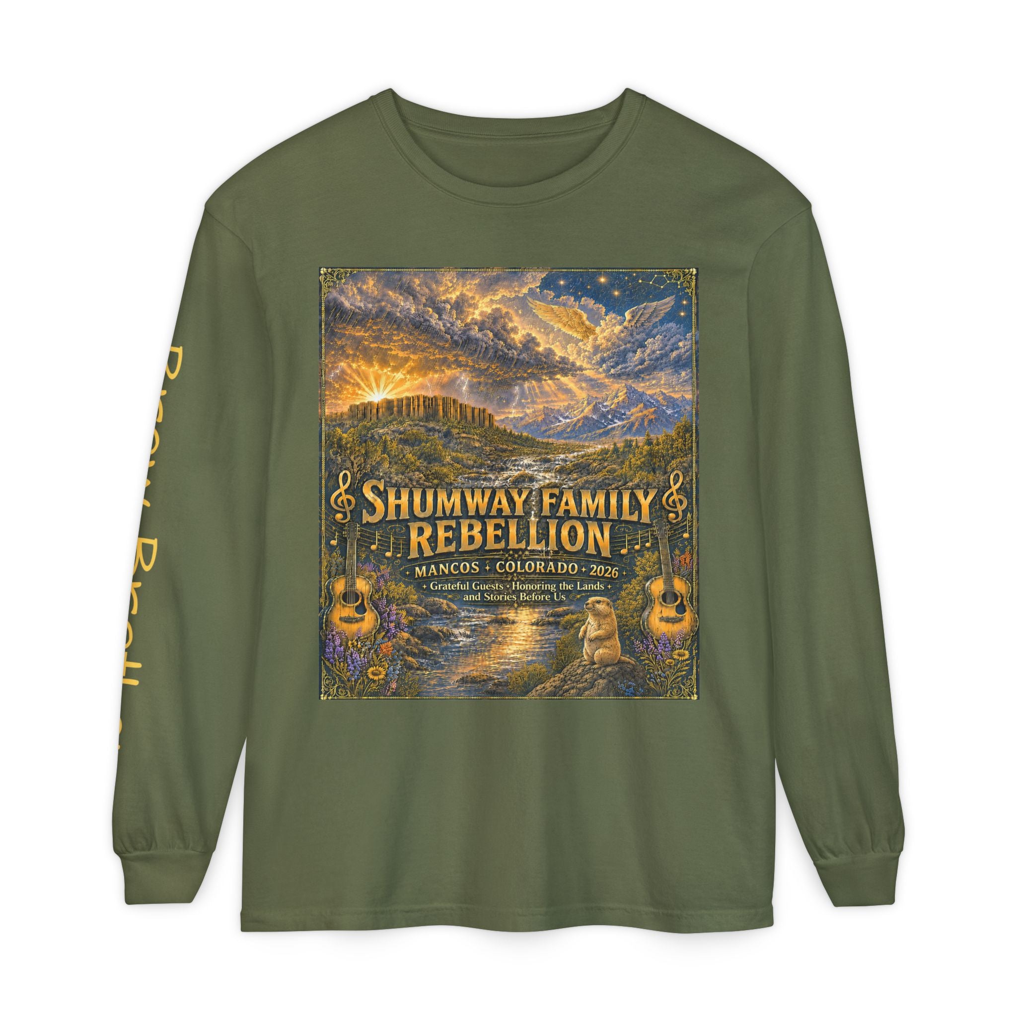 Brew Brother - Family Rebellion Tour Long Sleeve Shirt | Band Poster Tee