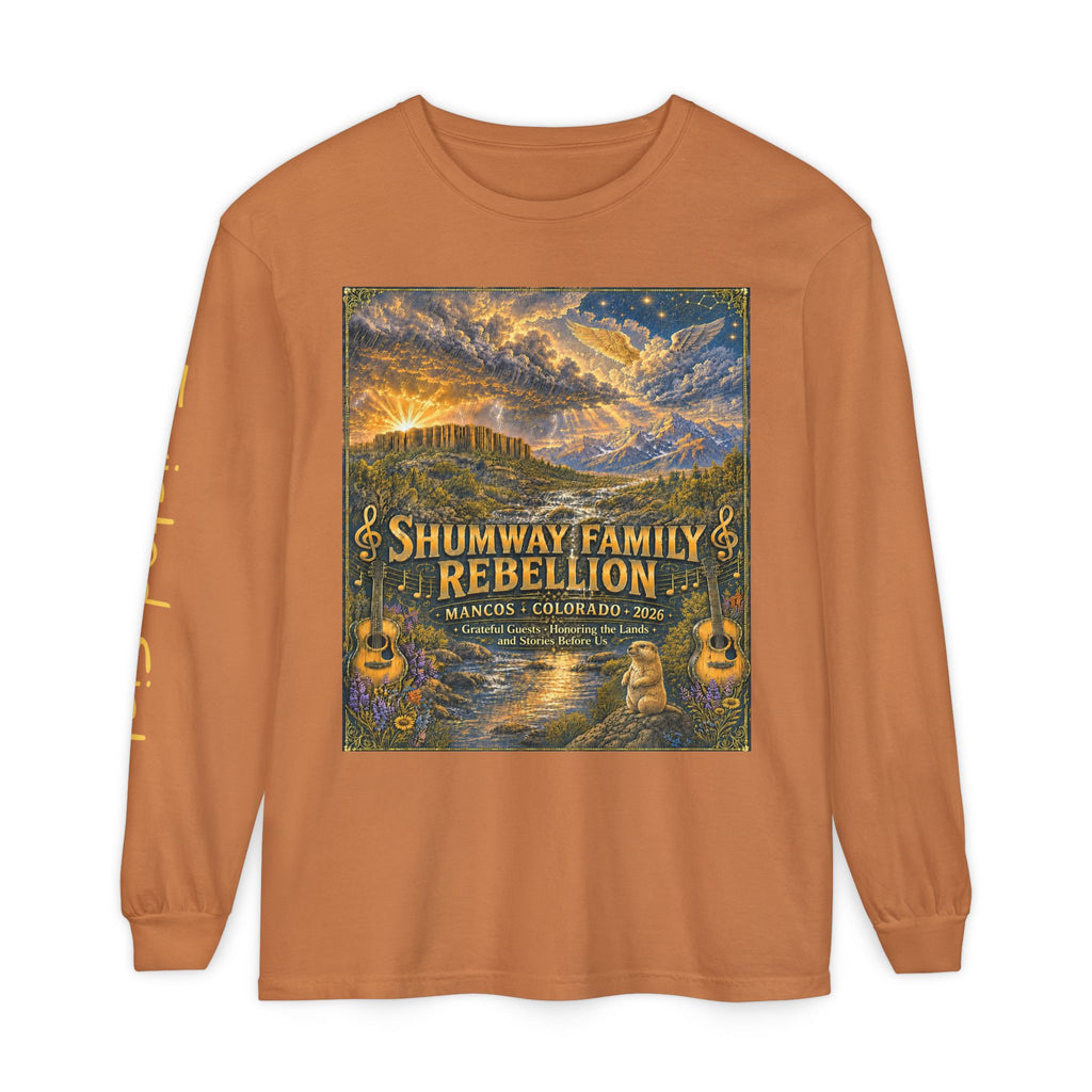 Twisted Sister - Shumway by Choice Family Rebellion Tour Long Sleeve Shirt | Band Poster Tee