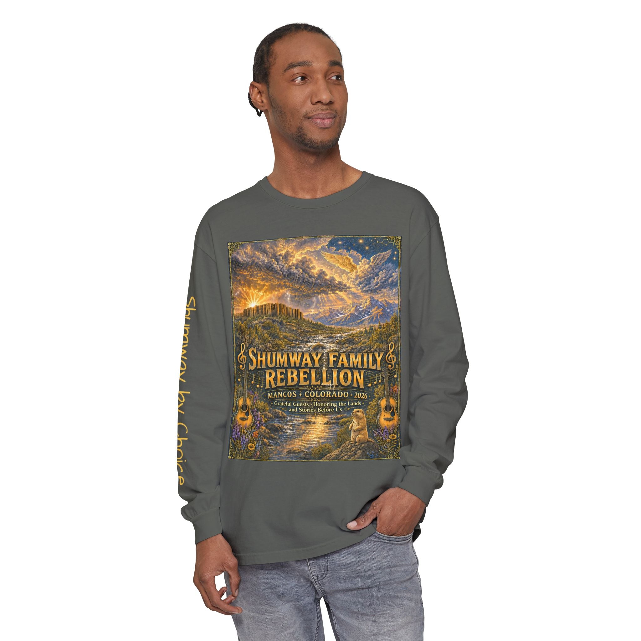 Shumway by Choice Family Rebellion Tour Long Sleeve Shirt | Band Poster Tee