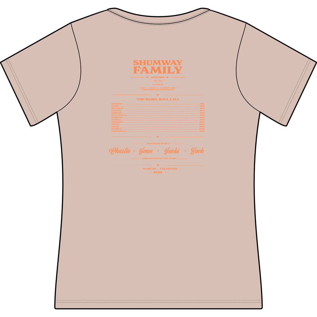 The Twisted Sisters Shumway Family Rebellion Poster Tee