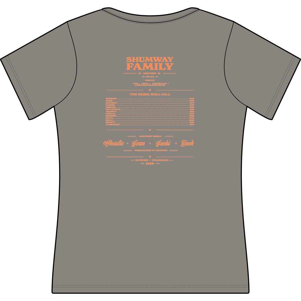 The Twisted Sisters Shumway Family Rebellion Poster Tee