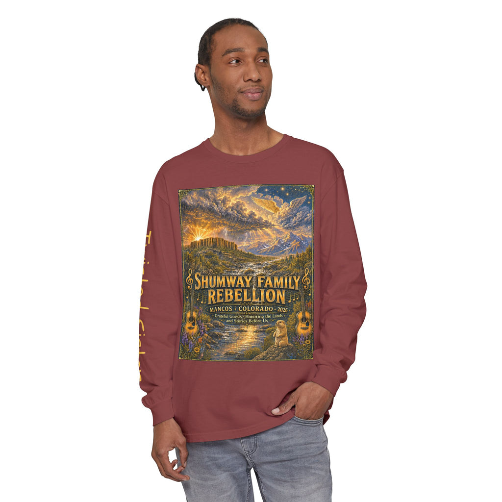 Twisted Sister - Shumway by Choice Family Rebellion Tour Long Sleeve Shirt | Band Poster Tee