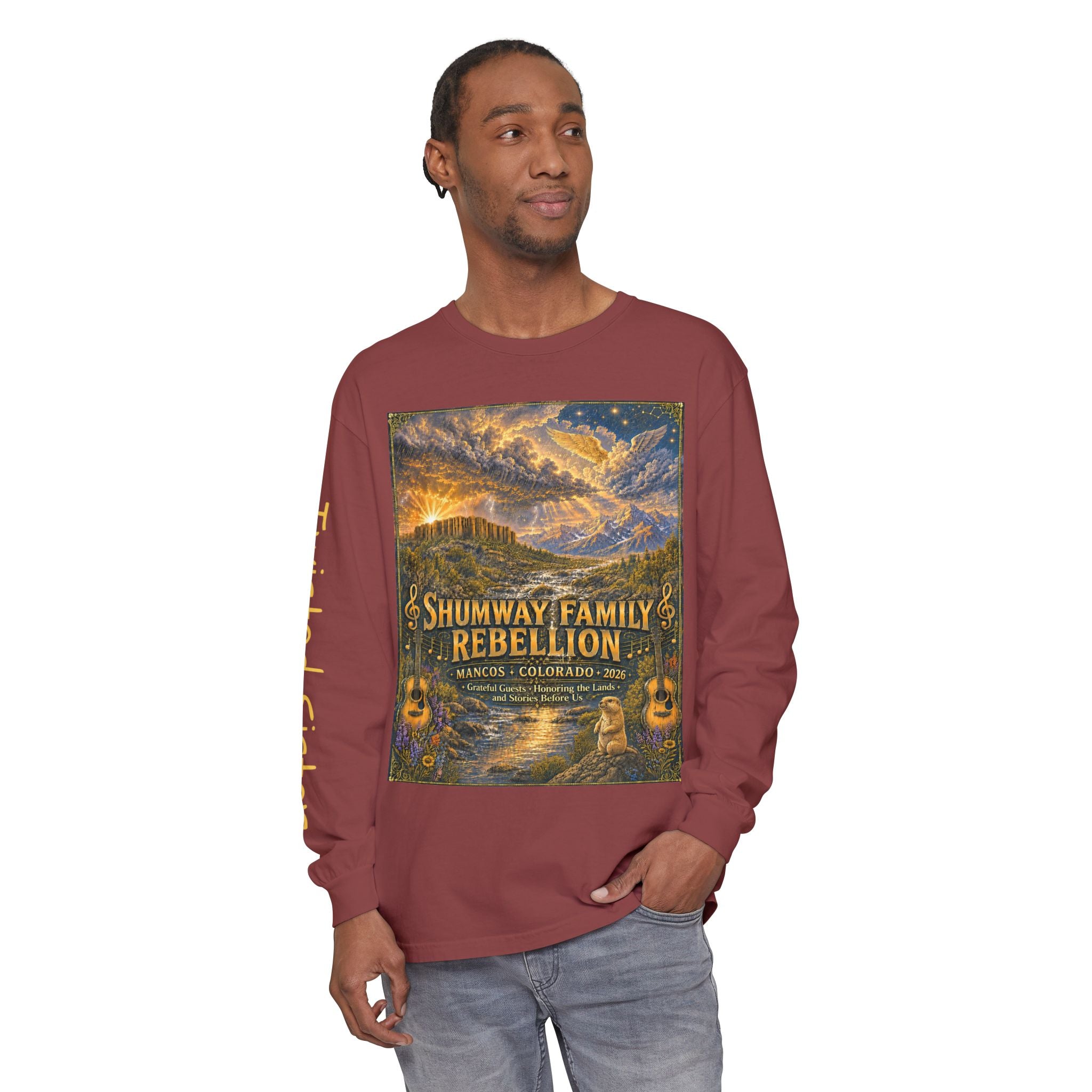 Twisted Sister - Shumway by Choice Family Rebellion Tour Long Sleeve Shirt | Band Poster Tee