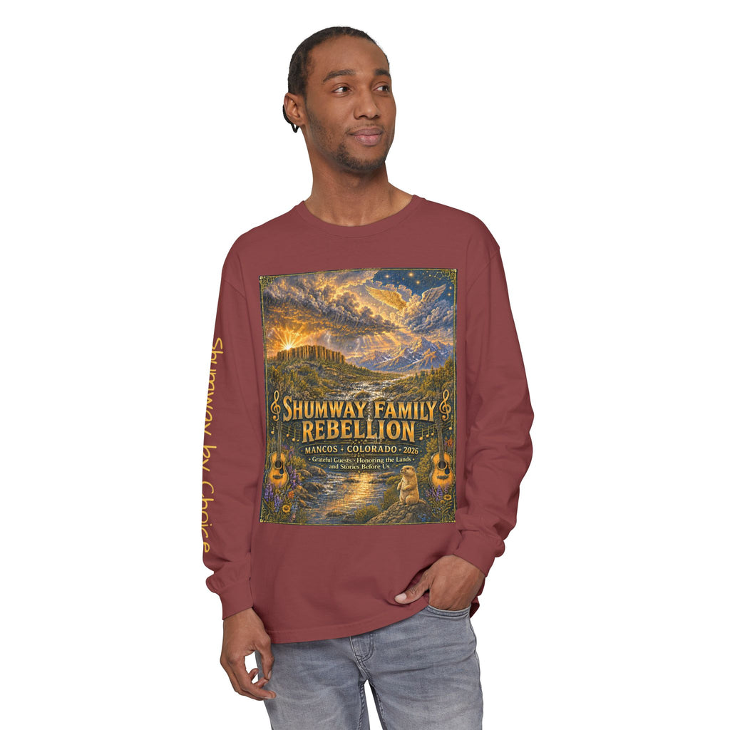 Shumway by Choice Family Rebellion Tour Long Sleeve Shirt | Band Poster Tee