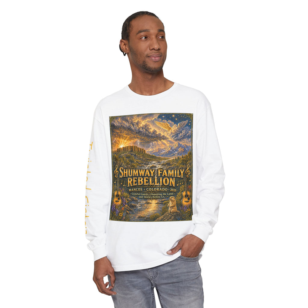 Twisted Sister - Shumway by Choice Family Rebellion Tour Long Sleeve Shirt | Band Poster Tee