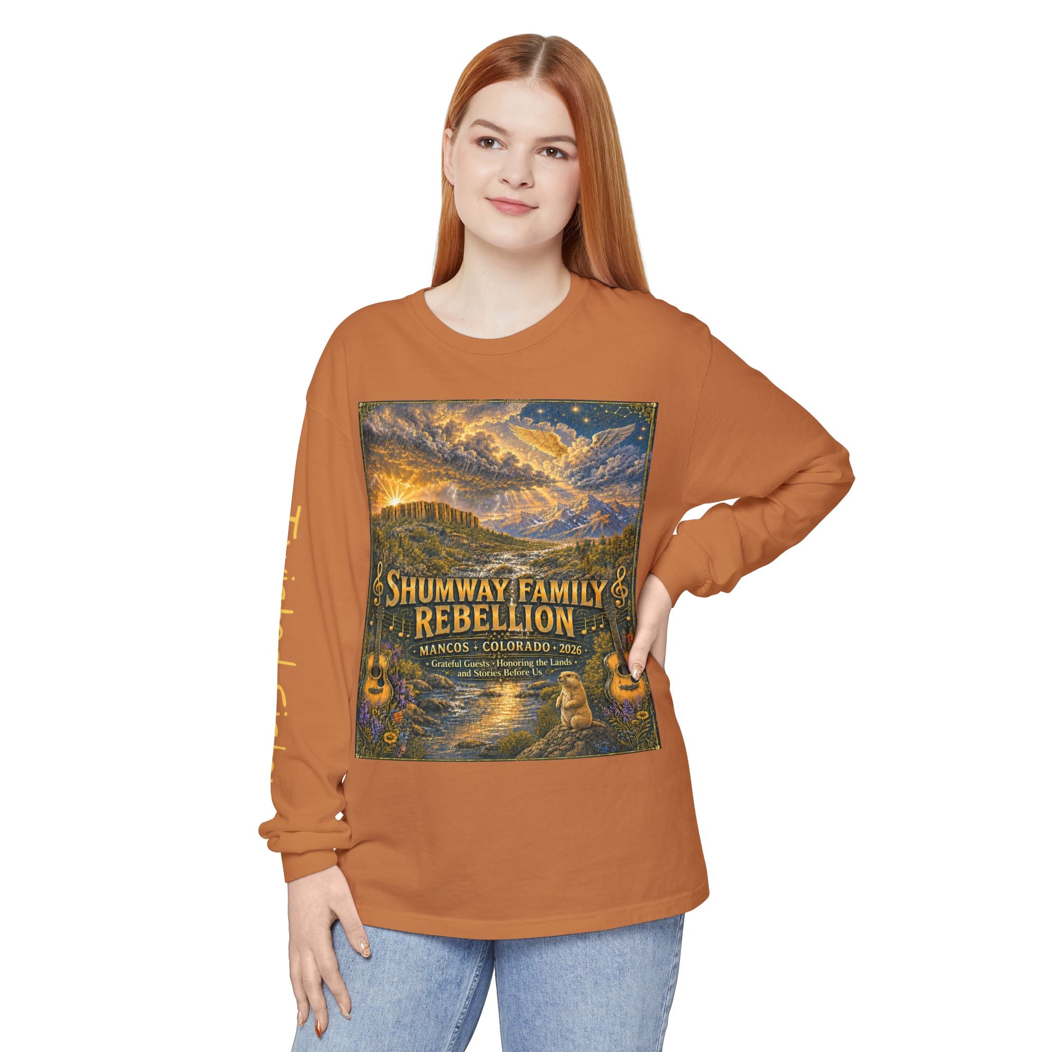 Twisted Sister - Shumway by Choice Family Rebellion Tour Long Sleeve Shirt | Band Poster Tee