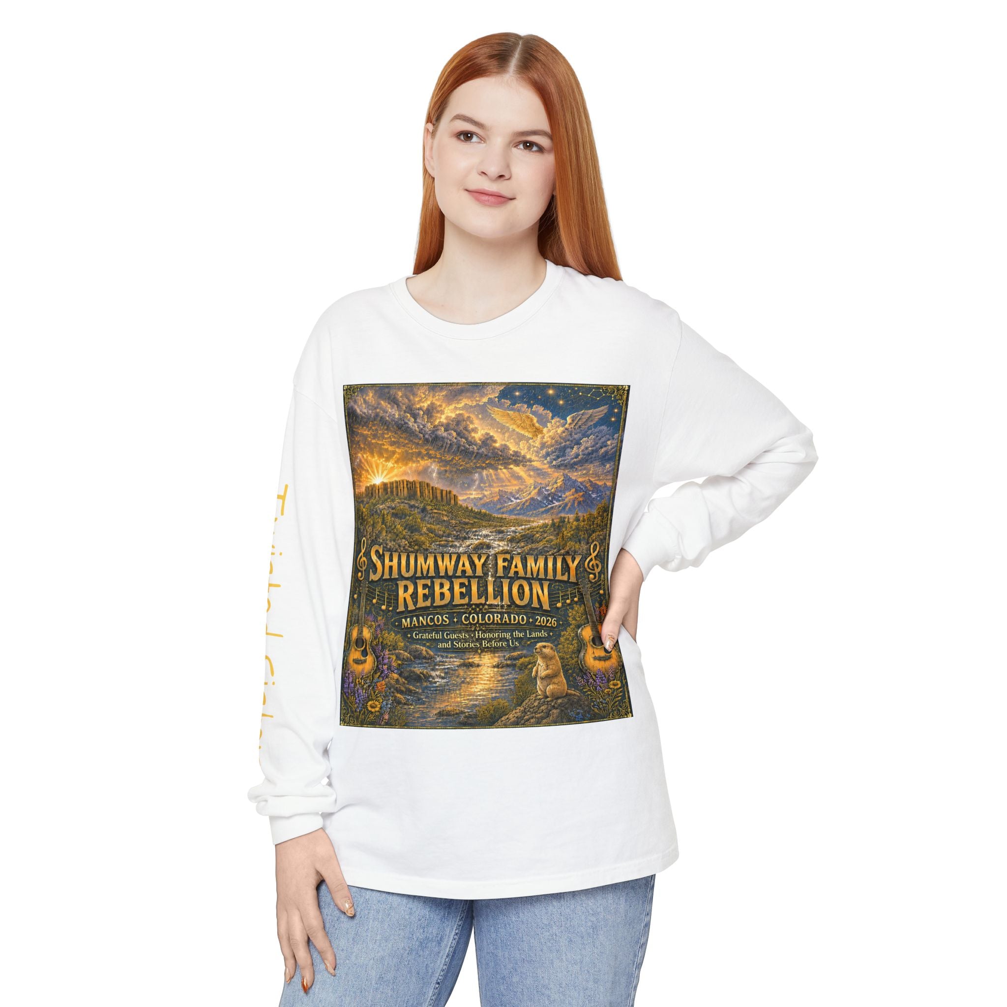 Twisted Sister - Shumway by Choice Family Rebellion Tour Long Sleeve Shirt | Band Poster Tee