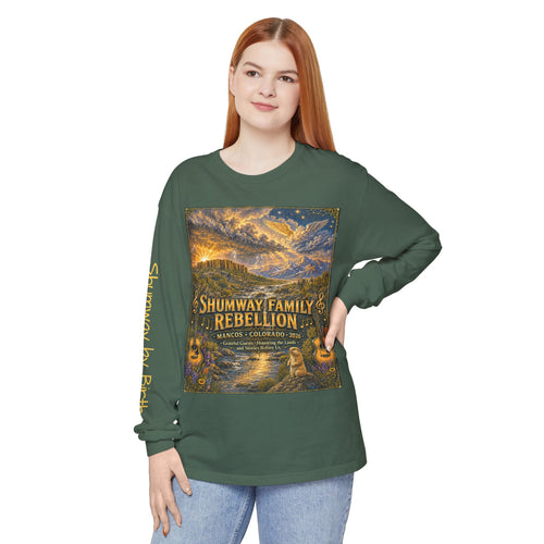 Shumway by Birth Family Rebellion Tour Long Sleeve Shirt | Band Poster Tee
