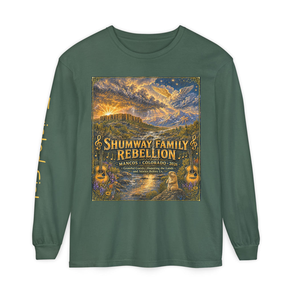 Twisted Sister - Shumway by Choice Family Rebellion Tour Long Sleeve Shirt | Band Poster Tee