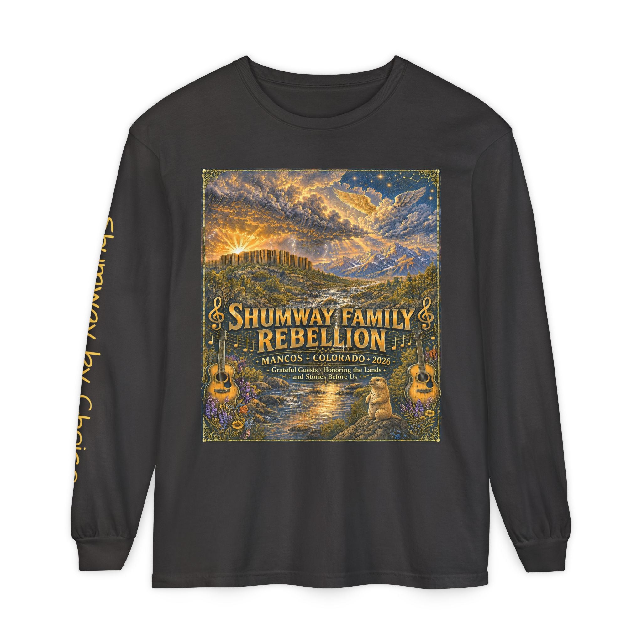 Shumway by Choice Family Rebellion Tour Long Sleeve Shirt | Band Poster Tee